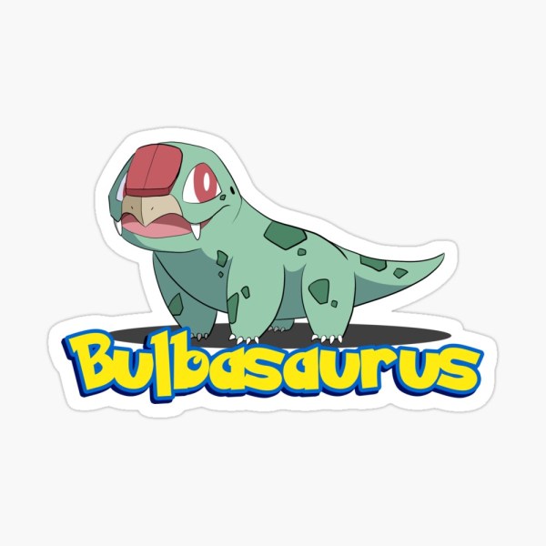 Bulbasaurus Sticker | Raptor Chatter