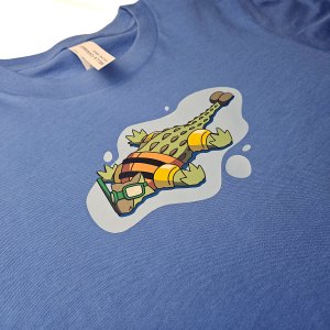 Kids Floating Ankylosaur