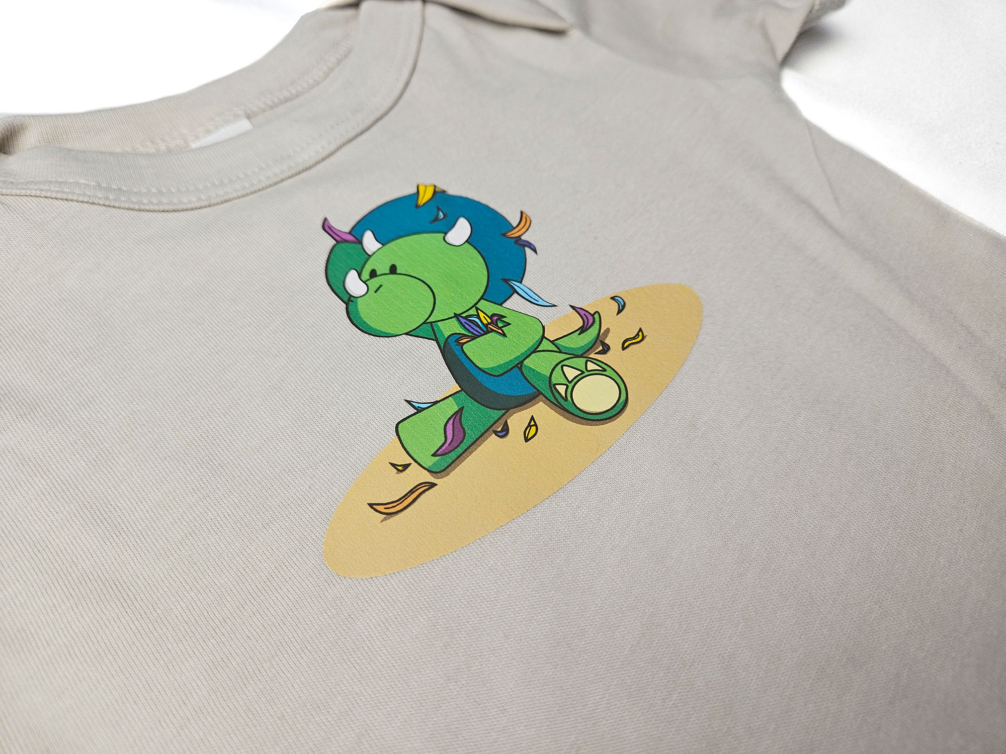 Feathered Triceratops Onesie