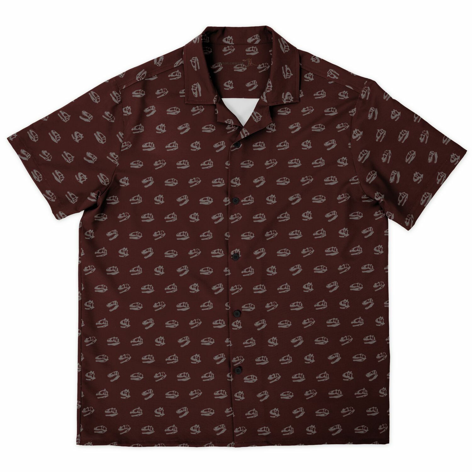 Theropod Pattern Button Up
