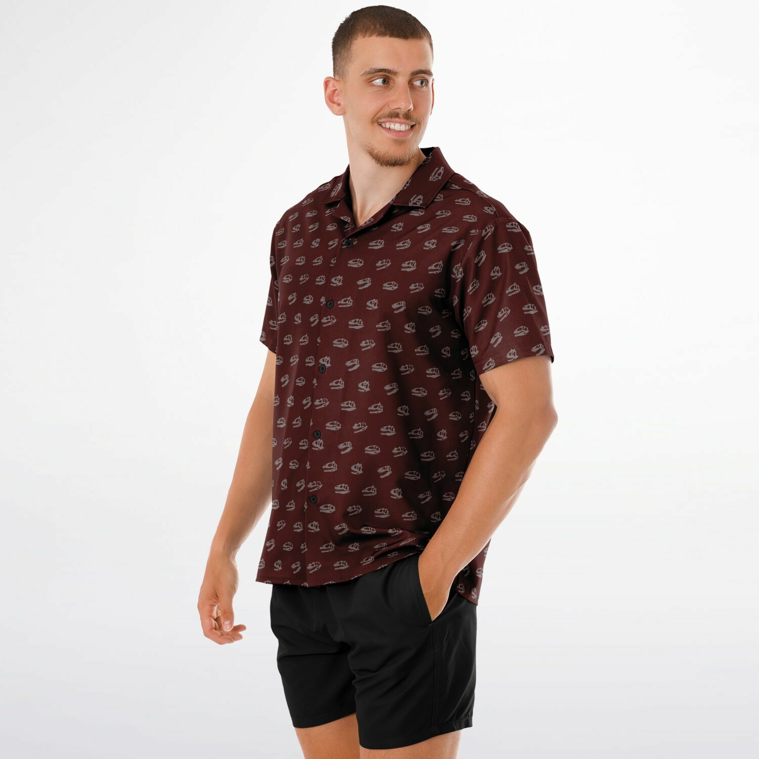 Theropod Pattern Button Up - Image 2